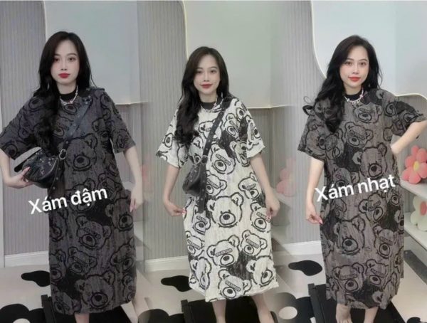 Váy Suông - Đầm Suông Vịt L♥️ MADE From Rộng Dáng Dài Tới 75kg Bầu Mặc Xinh  | Lazada.vn